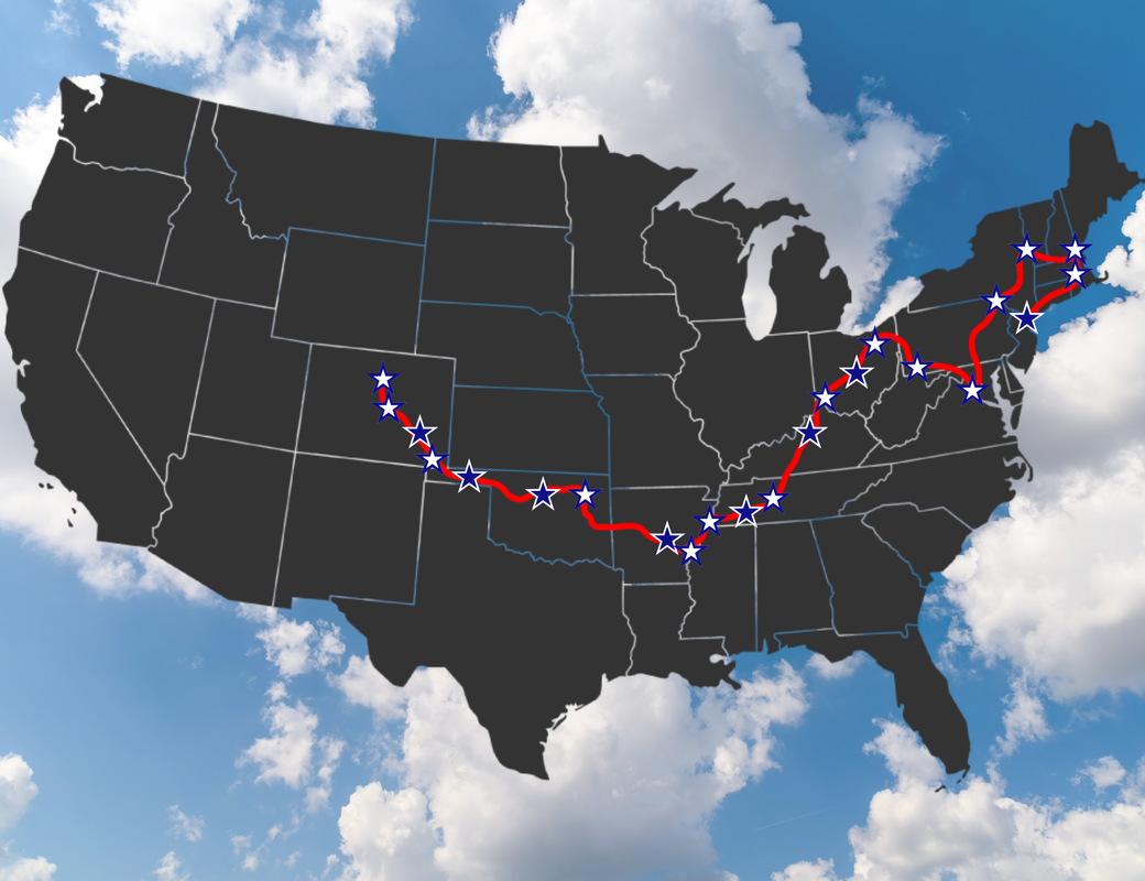 Fixing America Movie Road Trip Map